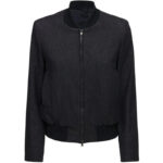 Bomber Varsity Jacket Women, Black Zing Apparel