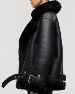 Womens-Shearling-Aviator-Black-Jacket