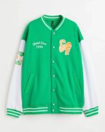Womens-Varsity-Jacket-hm-Green