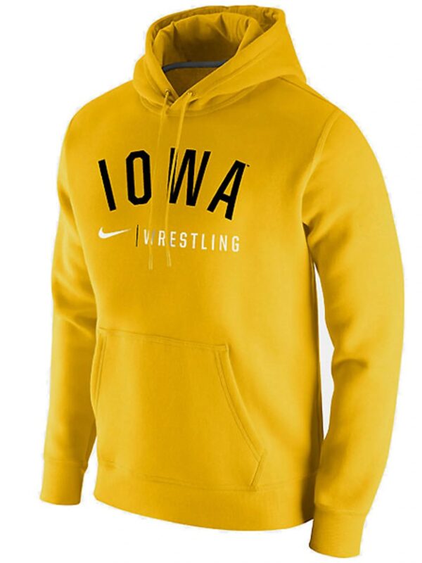 Yellow-Iowa-Wrestling-Hoodie