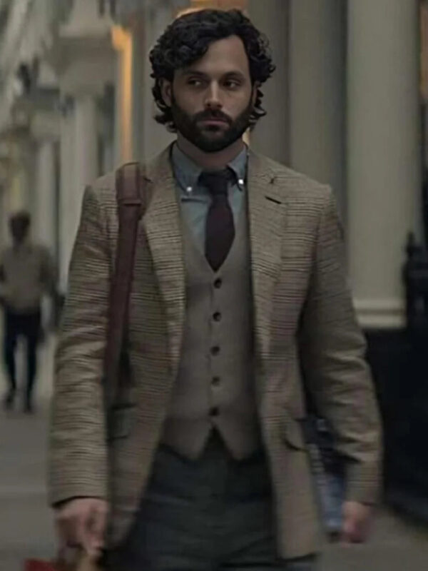 You_Season_4_Penn_Badgley_Checkered_Blazer