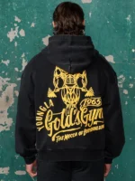 Youngla Gold’s Gym Zip Up Hoodie - Image 3