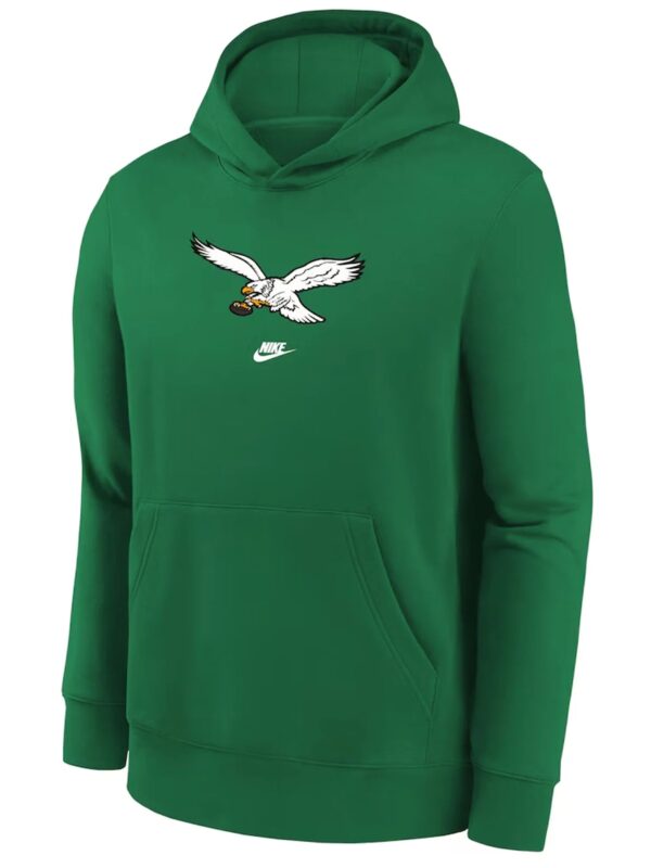 Youth-Kelly-Eagles-Green-Hoodie