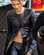 Zendaya-Leather-Jacket-Black