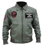 Top Gun T-C Cotton Jacket Men, Green Zing Apparel