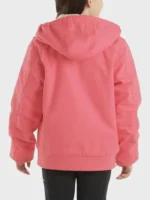 Womens Pink Carhartt Jacket - Image 3