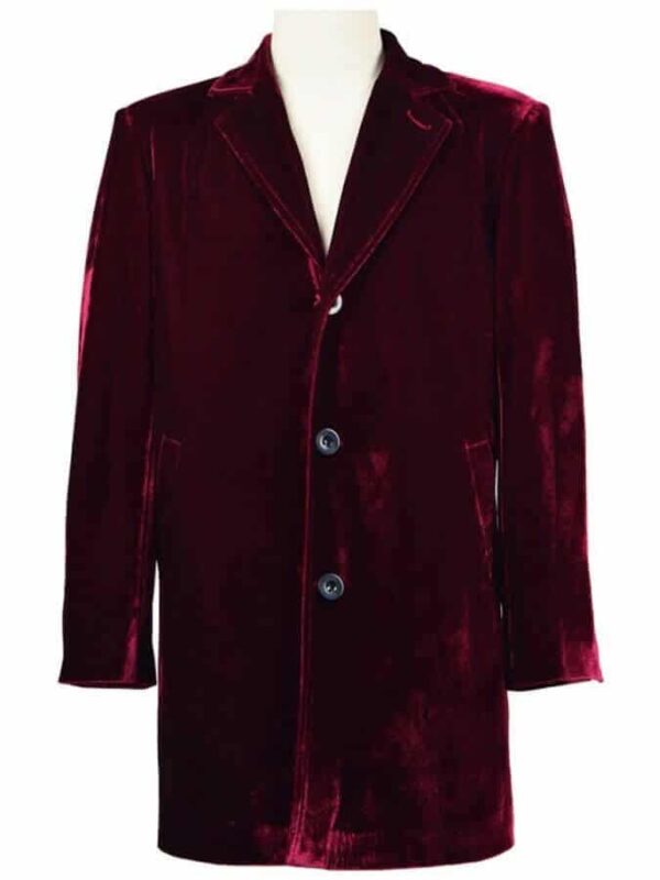 Peter Capaldi Doctor Who Maroon Coat Zing Apparel