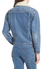 Sherpa Trucker Jacket Women, Levi Zing Apparel