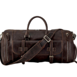 Premium Crazy Horse Leather Duffle Bag Zing Apparel