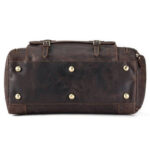 Premium Crazy Horse Leather Duffle Bag Zing Apparel