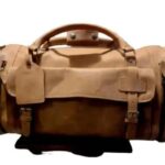 Full Grain Duffle Bag With Shoe Pocket Zing Apparel