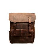 Crazy Horse Leather Backpack For Travel Zing Apparel