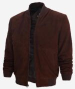Premium Suede Leather Jacket Men Zing Apparel