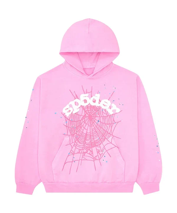 Pink Pink Spider Hoodie Hoodie