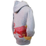 Vintage Red Bull Big Embroidered Logo Racing Hoodie Zing Apparel