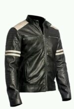 Cafe Racer Vintage Retro Motorbike Leather Jacket Zing Apparel