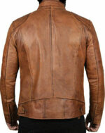 Genuine Lambskin Vintage Leather Biker Jacket Zing Apparel