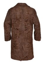 Shearling Coat on Real Astrakhan Swakara Wavy Karakul Fur Zing Apparel