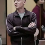 Abbott Elementary S05 Chris Perfetti Brown Track Jacket