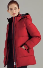Adena-Women-Lightweight-Puffer-Jacket-Red