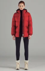 Adena-Womens-Lightweight-Red-Puffer-Jacket