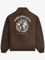 ALD World’s Borough Leather Flight Jacket - Image 2