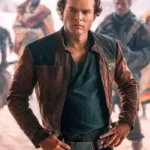Solo A Star Wars Story Brown Leather Jacket