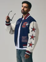All-Star-Blue-And-White-Varsity-Jacket