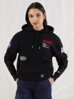 Alpha Industries Nasa Worm Logo Hoodie - Image 7