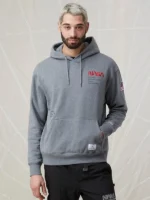 Alpha Industries Nasa Worm Logo Hoodie - Image 3