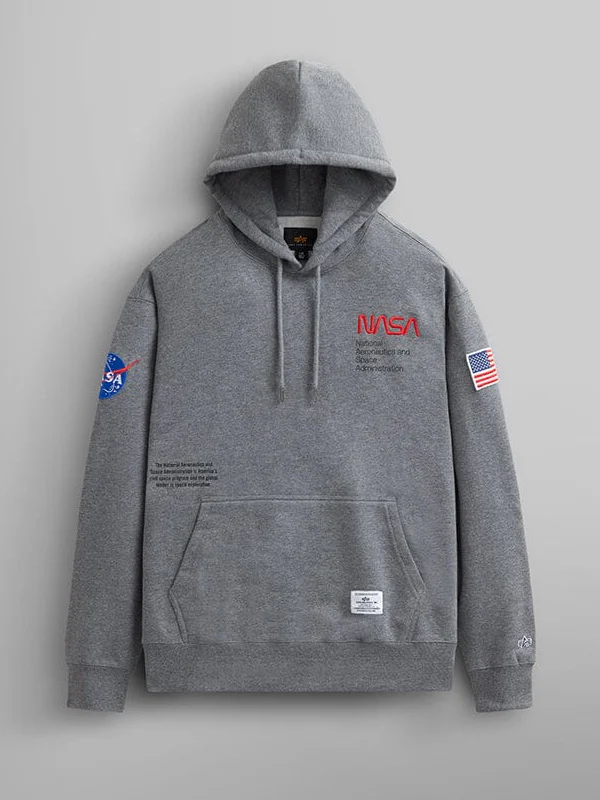Alpha Industries Nasa Worm Logo Hoodie