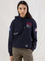 Alpha Industries Nasa Worm Logo Hoodie - Image 9