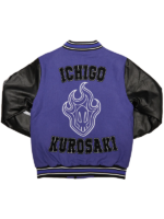 BLEACH-Ichigo-Kurosaki-Purple-Varsity-Jacket-Back