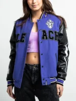 BLEACH-Ichigo-Kurosaki-Varsity-Jacket-In-Purple