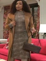 Naomi Hamilton Hawthorne Beyond the Gates Brown Wool Coat