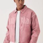 Boohooman-Pink-Leather-Jacket