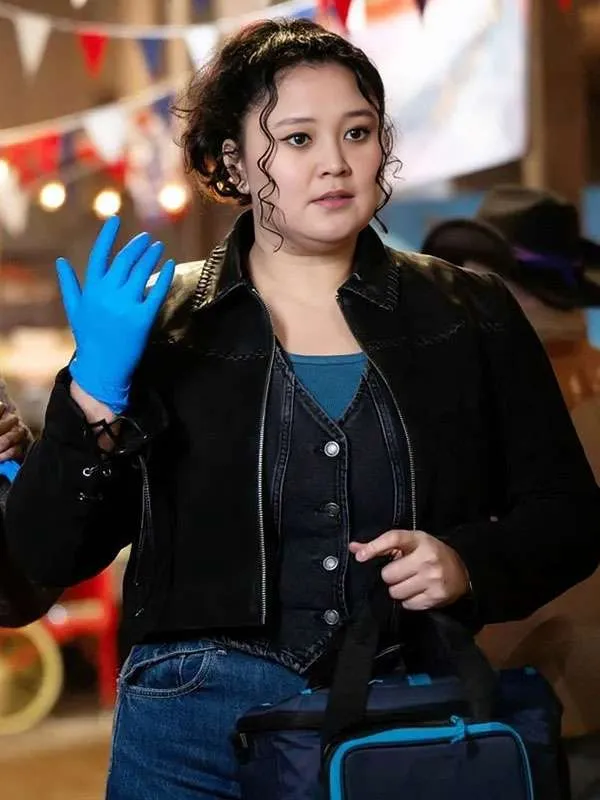 Brilliant Minds S02 Dana Dang Black Jacket