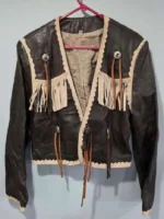 Celeste Desjardins Brilliant Minds S02 Fringe Jacket - Image 2