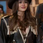 Celeste Desjardins Brilliant Minds S02 Fringe Jacket