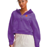 Clemson lululemon Women's Scuba Oversized Half-Zip Hoodie