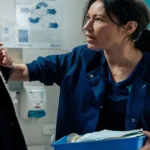 Eleanor Matsuura Dear Life Blue Jacket