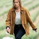 Lillian Vandenberg Dear Life Brown Suede Jacket