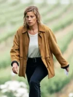 Lillian Vandenberg Dear Life Brown Suede Jacket