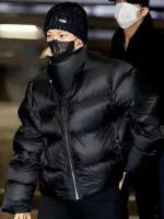 Felix Golden Disc Awards Departure Black Puffer Jacket