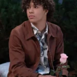 Electric Bloom S01 Nathaniel Buescher Brown Jacket