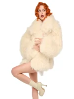 Norma Kamali Faux Fur Coat