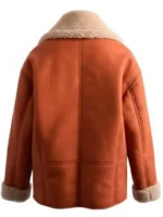 Ici Tout Commence Cesar Verneuil Shearling Car Coat