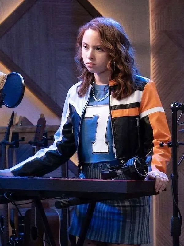 Jade-Castillo-Electric-Bloom-2025-Cropped-Leather-Jacket Electric Bloom Jade Castillo Cropped Leather Jacket