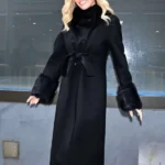 New York City 2026 Jenny McCarthy Black Wool Coat