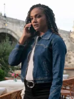 The Rookie Mekia Cox Blue Denim Jacket - Image 2